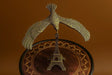 Balancing Brass Eagle Showpiece on Eiffel Tower - Center of Gravity Desk Toy