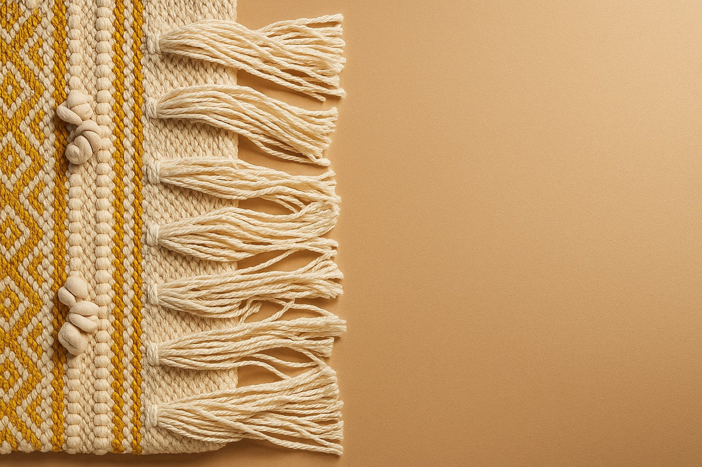 Handwoven Cotton Macrame Sling Bag with Tassels – Boho Fringe Crossbody for Women – Eco-Friendly Summer Travel Purse