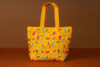 Handcrafted Yellow Floral Embroidered Tote Bag - Ethnic Shoulder Bag for Haldi & Daily Use