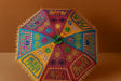 Handcrafted Rajasthani Decorative Umbrella - Embroidered Cotton Sunshade for Weddings & Decor